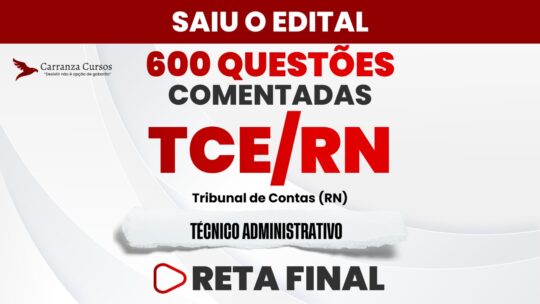 TCE RN - 600 Questões Comentadas