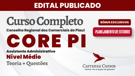 CORE PI - Curso Completo - Assistente Administrativo