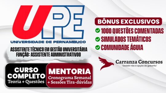 UPE - Curso Completo - Assistente Administrativo