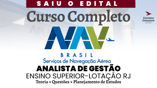 NAV BRASIL - Curso Completo - Analista de Gestão