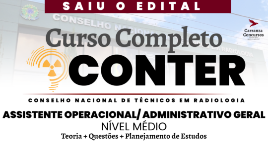 CONTER - Curso Completo - Assistente Operacional/ Administrativo Geral