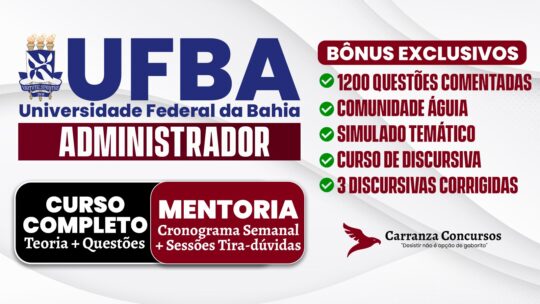 UFBA (BA) - Curso Completo - Administrador